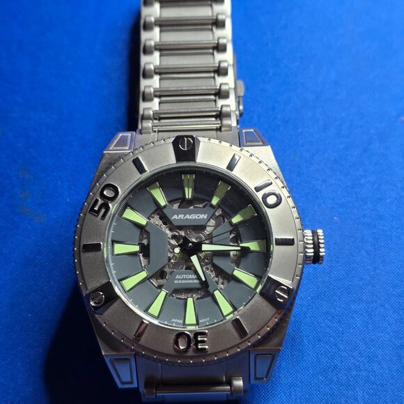 Aragon Silver Jet Watch - Picture 4 of 6